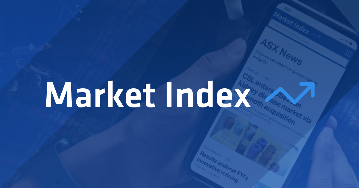 Market Index ASX Stock Quotes Charts Analysis